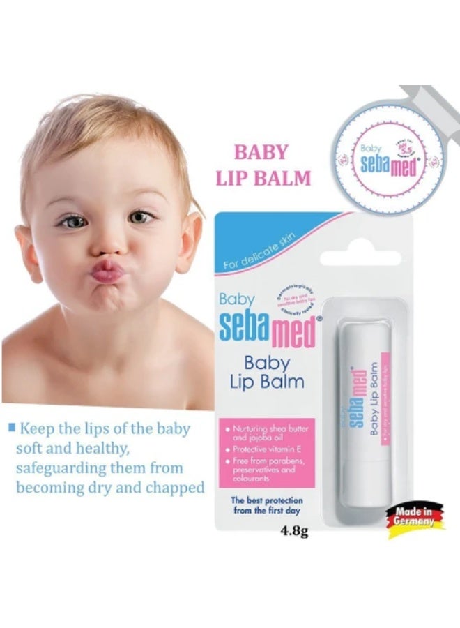 Sebamed Baby Lip Balm|Soft Baby Lips|With Shea butter, Jojoba Oil & Beeswax|4.8 gm - Image 4